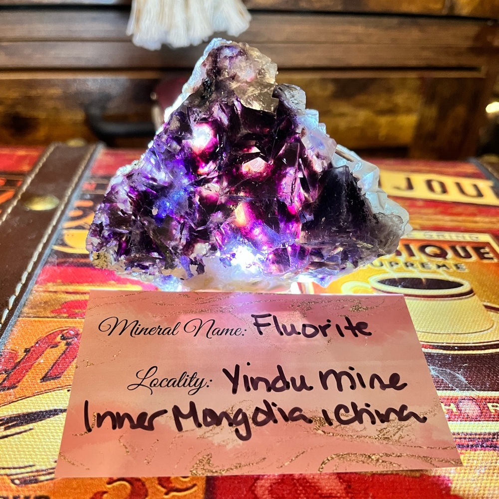 Stunning Yindu Mine Fluorite